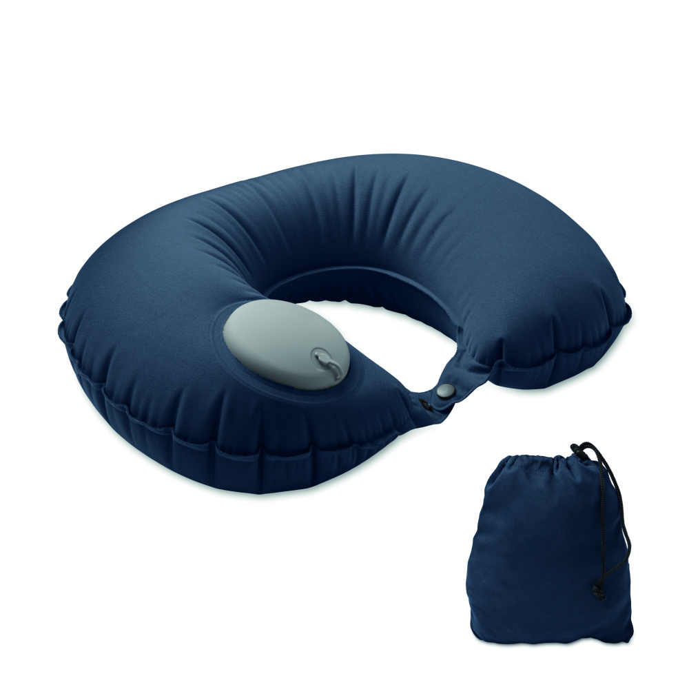Logo trade corporate gift photo of: Fast inflatable travel pillow