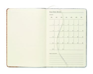 Logotrade promotional merchandise image of: A5 RPET cork notebook