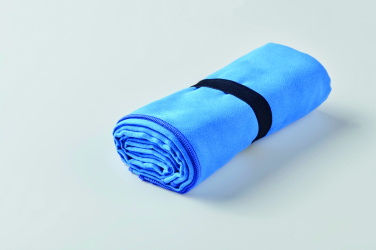 Logo trade promotional merchandise photo of: Double sided microfibre towel
