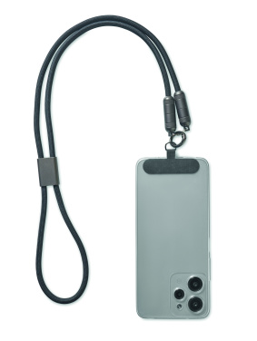 Logo trade promotional gifts picture of: 60W phone holder lanyard cable