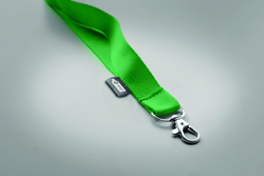 Logo trade corporate gifts image of: Lanyard in RPET 20 mm