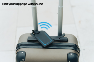 Logo trade promotional merchandise picture of: Globetrack RCSrPolyester luggage tag with worldwide locating