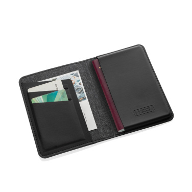 Logo trade promotional products picture of: Trackmate RCS rpolyester passport holder worldwide locating