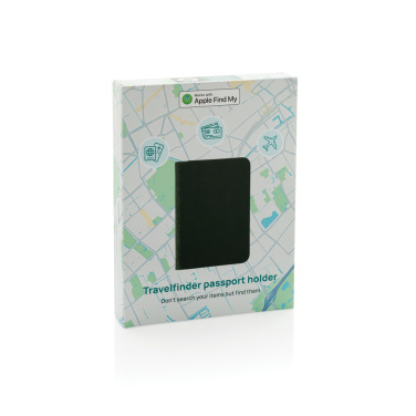 Logo trade promotional gift photo of: Trackmate RCS rpolyester passport holder worldwide locating