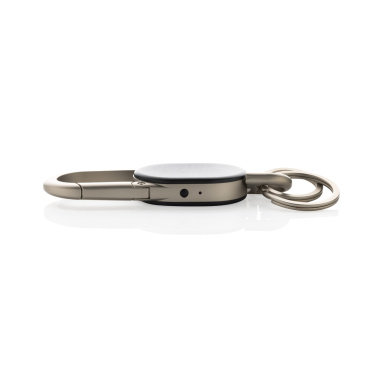 Logo trade promotional product photo of: Keyfinder keychain with worldwide locating and USB C