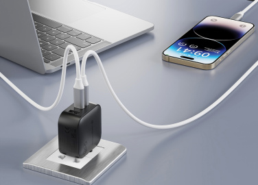 Logotrade promotional item image of: Urban Vitamin Santa Cruz RCS rplastc 70W GAN charger