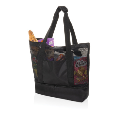 Logotrade advertising products photo of: Iqlo Aware™ RPET 2-in-1 cooler tote