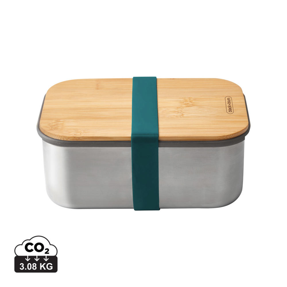 Logo trade corporate gift photo of: Black+Blum Stainless Steel Sandwich Box Large