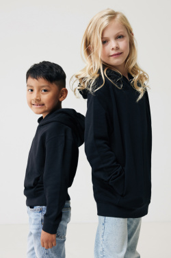 Logotrade promotional item picture of: Iqoniq Yengo kids recycled cotton hoodie with sidepockets