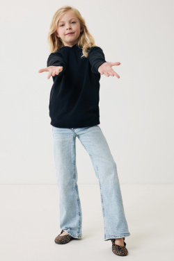 Logotrade promotional item image of: Iqoniq Yengo kids recycled cotton hoodie with sidepockets