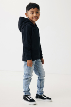 Logotrade business gift image of: Iqoniq Yengo kids recycled cotton hoodie with sidepockets