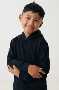 Logotrade promotional merchandise picture of: Iqoniq Yengo kids recycled cotton hoodie with sidepockets