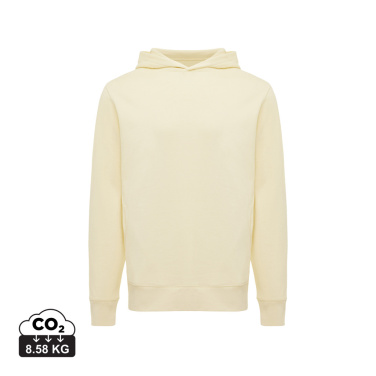 Logo trade promotional items image of: Iqoniq Yengo recycled cotton hoodie with sidepockets