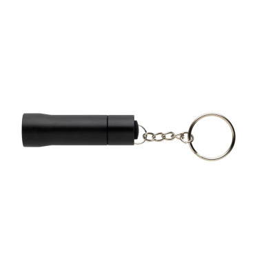 Logotrade promotional merchandise photo of: Flash RCS recycled aluminium keychain torch