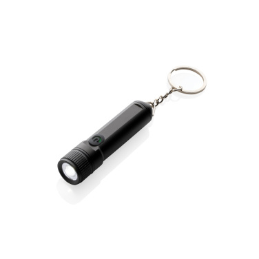 Logotrade promotional gift picture of: Gear X rechargeable ultra bright keychain torch