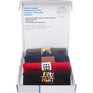 Logo trade corporate gift photo of: Beanie sample box