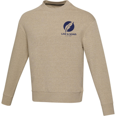 Logo trade promotional merchandise image of: Jet unisex Aware™ recycled crewneck sweater