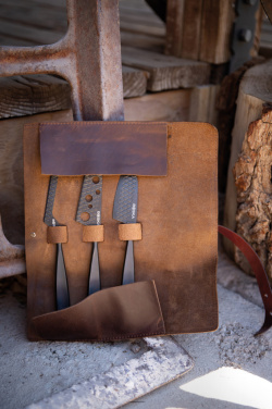 Logotrade corporate gifts photo of: BOSKA Cheese Knife Set Monaco+ Black