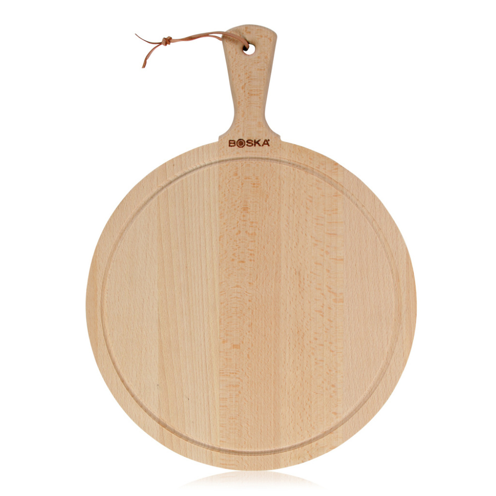 Logo trade promotional items image of: BOSKA Serving Board Round Amigo L