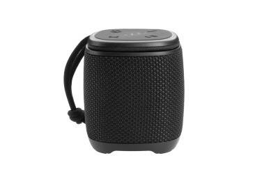 Logo trade promotional items picture of: Bluetooth speaker HERMON Schwarzwolf