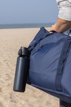 Logotrade advertising product image of: Via RCS Re-steel lockable sport bottle 600ML