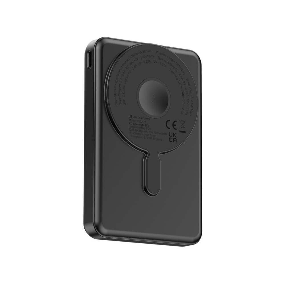Logo trade promotional product photo of: Urban Vitamin Delano 5in1 10,000mah 20WPD magnetic powerbank