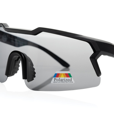 Logo trade promotional products image of: SproShield RCS plastic activity glasses with polarized lens