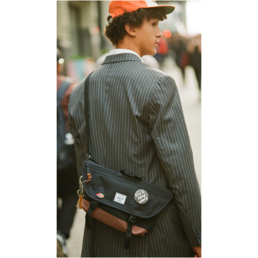 Logotrade promotional gift picture of: Herschel Cove recycled messenger bag 22.5L