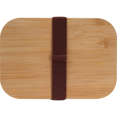 Logo trade advertising product photo of: Set Lunchbox with stainless steel bottle Toronto