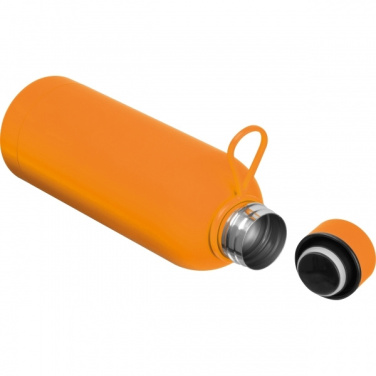 Logo trade promotional merchandise image of: Stainless steel bottle Ostrava