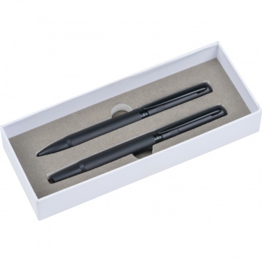 Logo trade promotional gifts picture of: Elegant MoLu writing set Santa Rosa