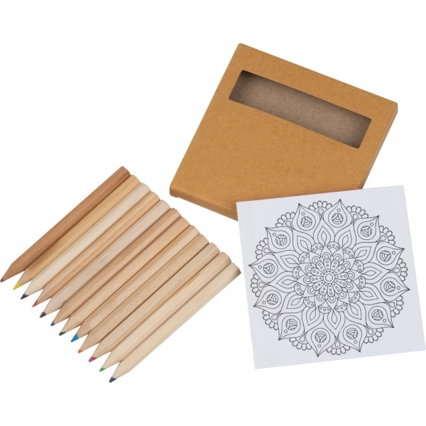 Logo trade promotional merchandise picture of: Mandala set for children Ohio