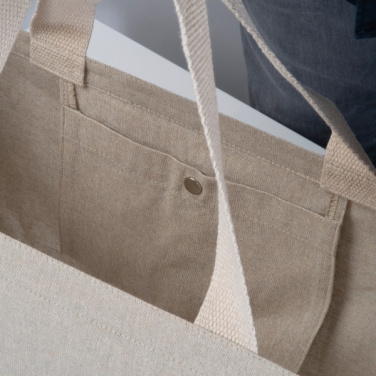 Logo trade corporate gifts image of: Large cotton bag Pilar