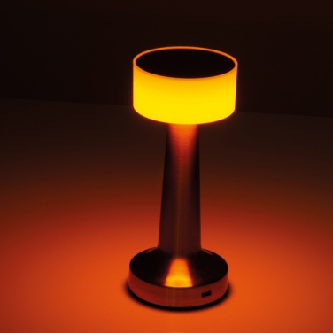 Logo trade promotional merchandise photo of: Table lamp Poznan