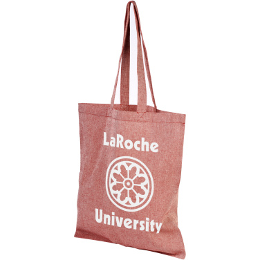 Logo trade business gift photo of: Pheebs 150 g/m² recycled tote bag 7L