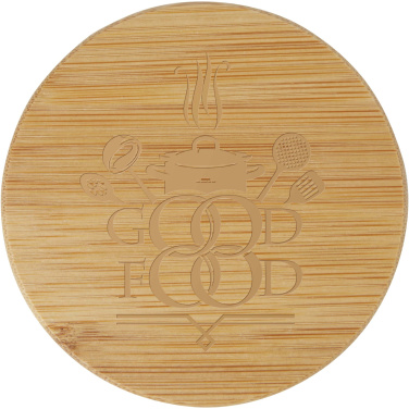 Logo trade promotional item photo of: Zen tea pot with strainer and bamboo lid