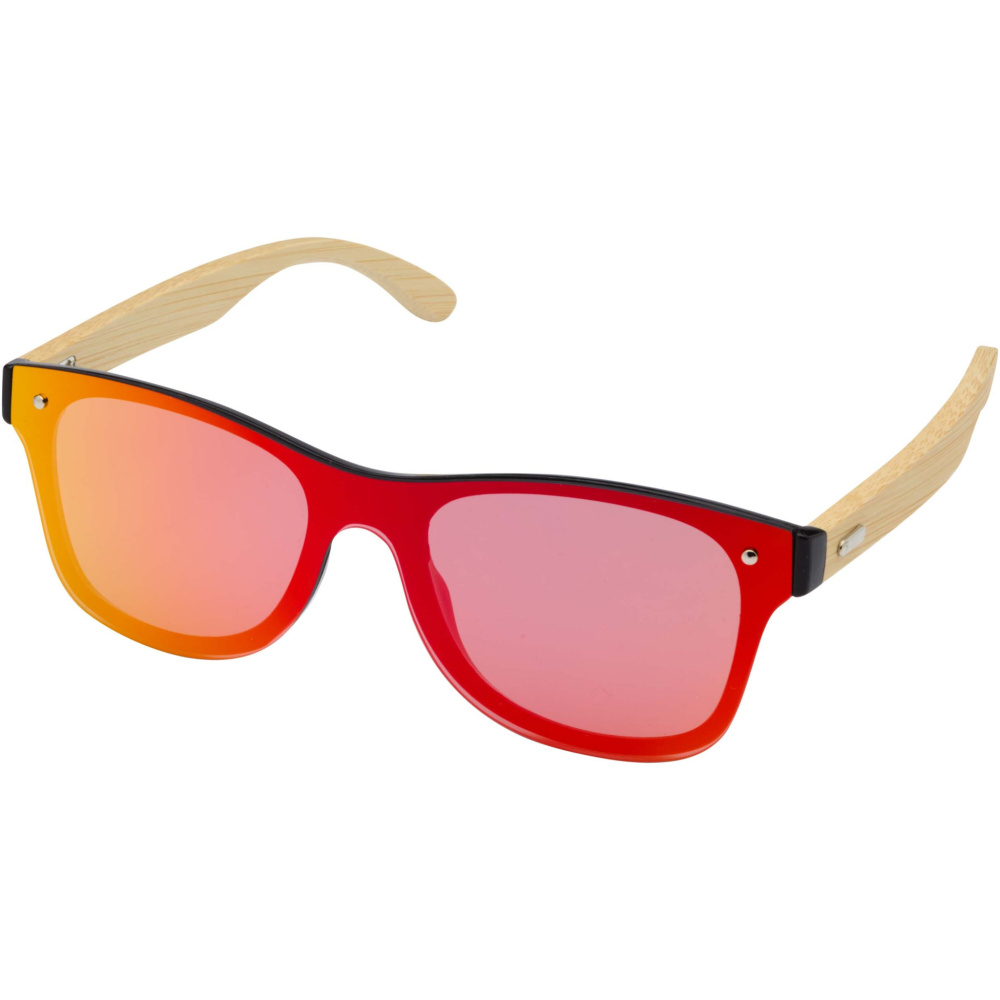 Logotrade promotional giveaways photo of: Tan sunglasses with bamboo temples