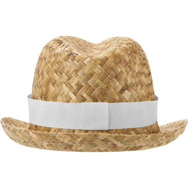 Logo trade business gifts image of: Pricus straw hat
