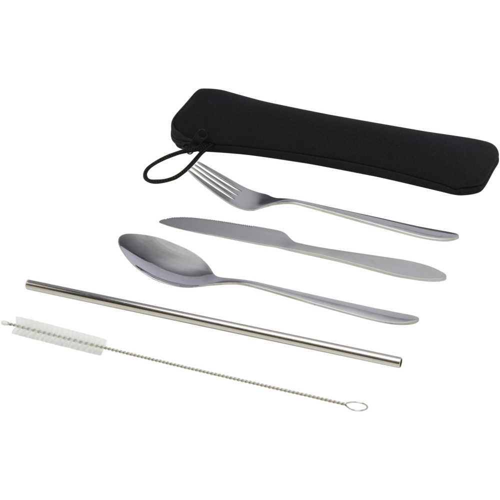 Logotrade promotional gift image of: Sheen 5-piece stainless steel cutlery set