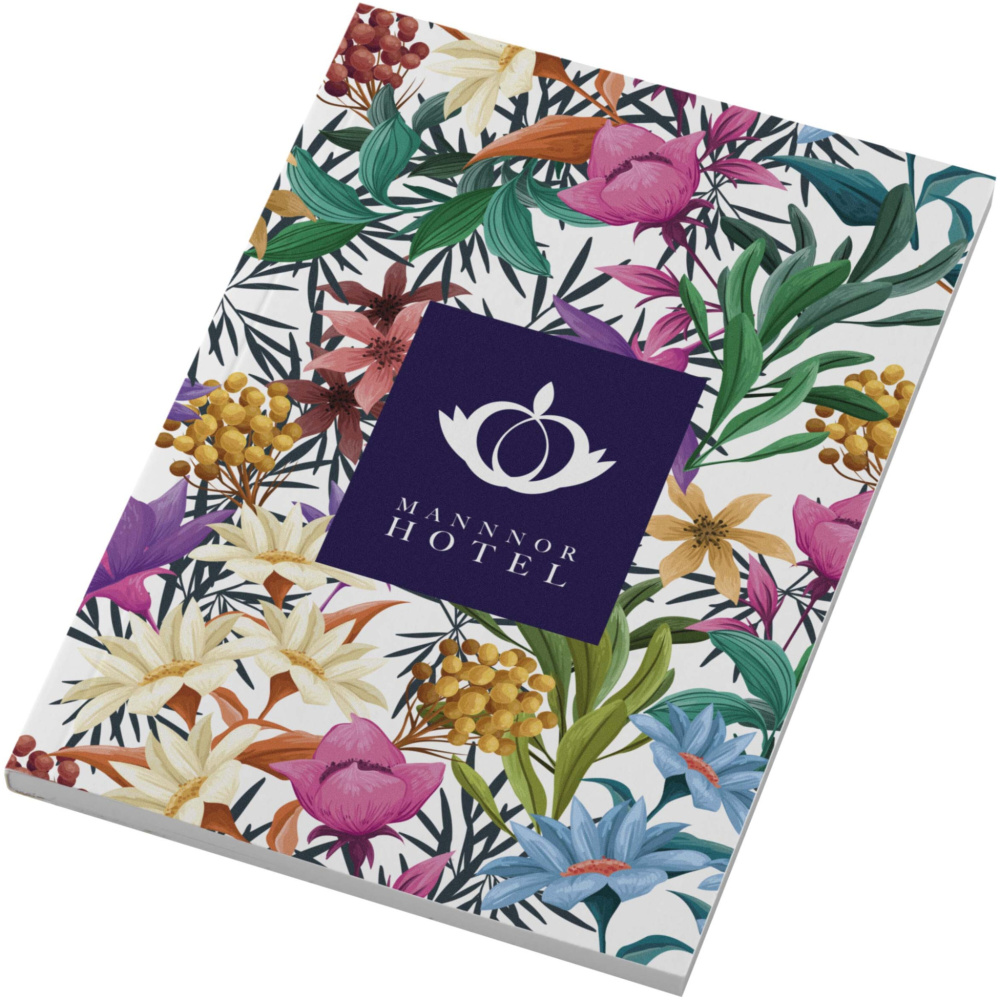 Logotrade promotional merchandise photo of: Novella Austen A6 soft cover notebook - 50 sheets