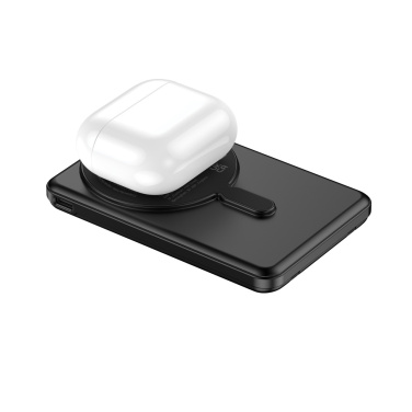 Logotrade promotional gifts photo of: Urban Vitamin Redwood 5in1 5000mah 20W PD magnetic powerbank