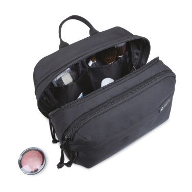 Logo trade promotional products image of: Renew AWARE™ rPET Toiletry Bag