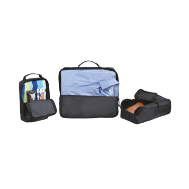 Logo trade promotional items picture of: Renew AWARE™ rPET 3 Piece Packing Cube Set