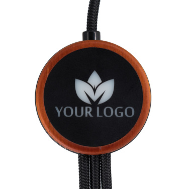 Logotrade promotional gift picture of: Cable 3in1 with illuminated logo - LH-ZM04