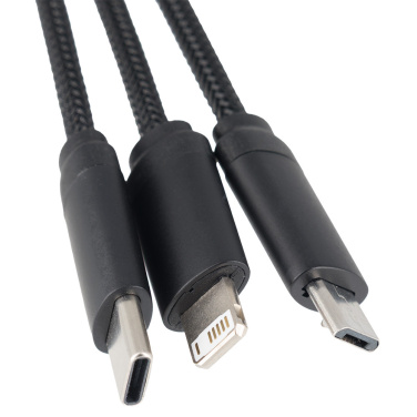 Logotrade promotional products photo of: Big cable 4in1 with illuminated logo - i5w