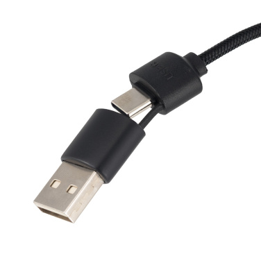 Logo trade promotional products image of: Big cable 4in1 with illuminated logo - i5w