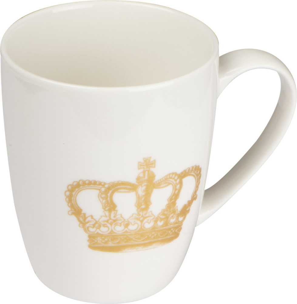 Logo trade corporate gift photo of: Mug with crown print 300 ml