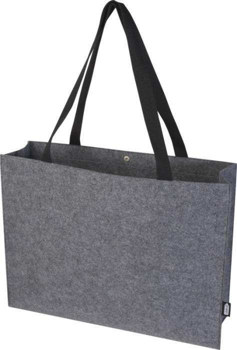 Logotrade promotional item picture of: Felta GRS recycled felt gusset tote bag 20L