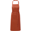 Andrea 240 g/m² apron with adjustable neck strap, Brick