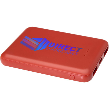 Logo trade business gift photo of: Asama 5000 mAh Type-C recycled plastic power bank